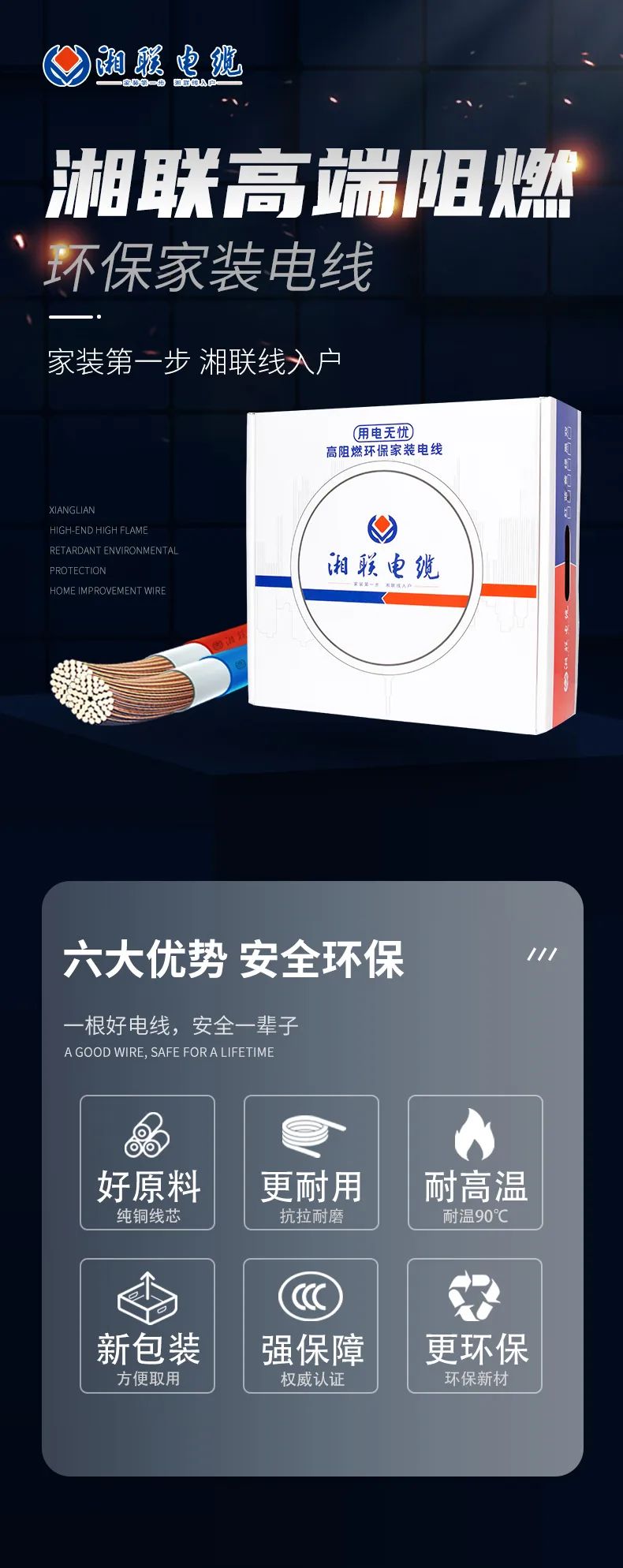 高端新品，雙層防護 品質(zhì)升級，安全加倍 #安全用電你我湘聯(lián)